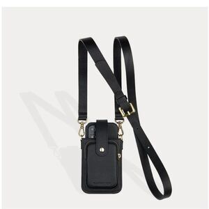 Bandolier Black Phone Case with Gold Accents